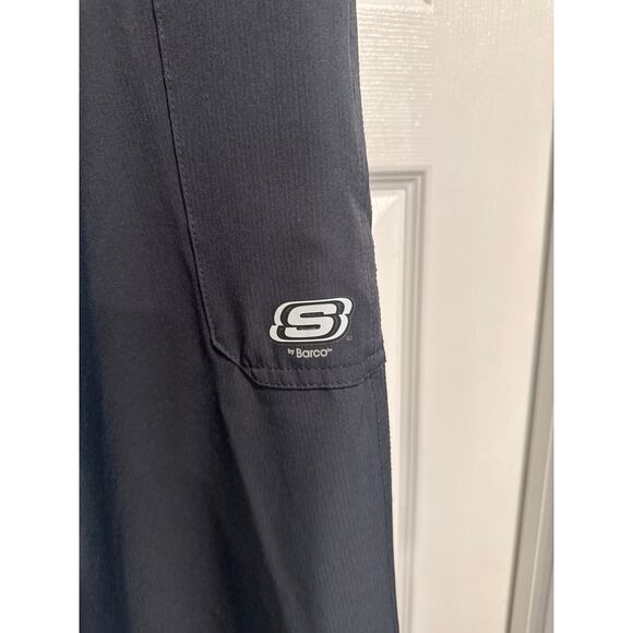 Skechers Barco Scrub Pants Gray Men's Large - Picture 4 of 11